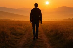 A fé é a bússola que ajuda a encontrar o propósito — o caminho certo nasce da confiança e do sentido interior.